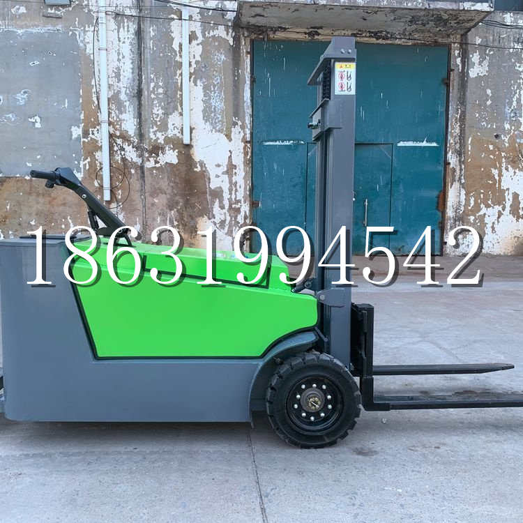 集安市小型电动叉车1吨2吨步行站驾式电瓶堆高充电装卸车液压升降车铲车